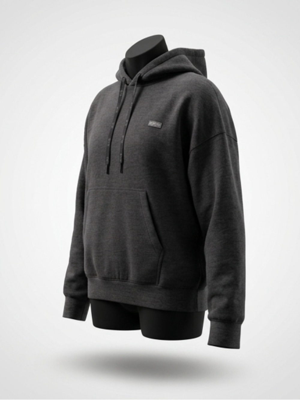 Figs Charcoal Women's Hooded Sweatshirt